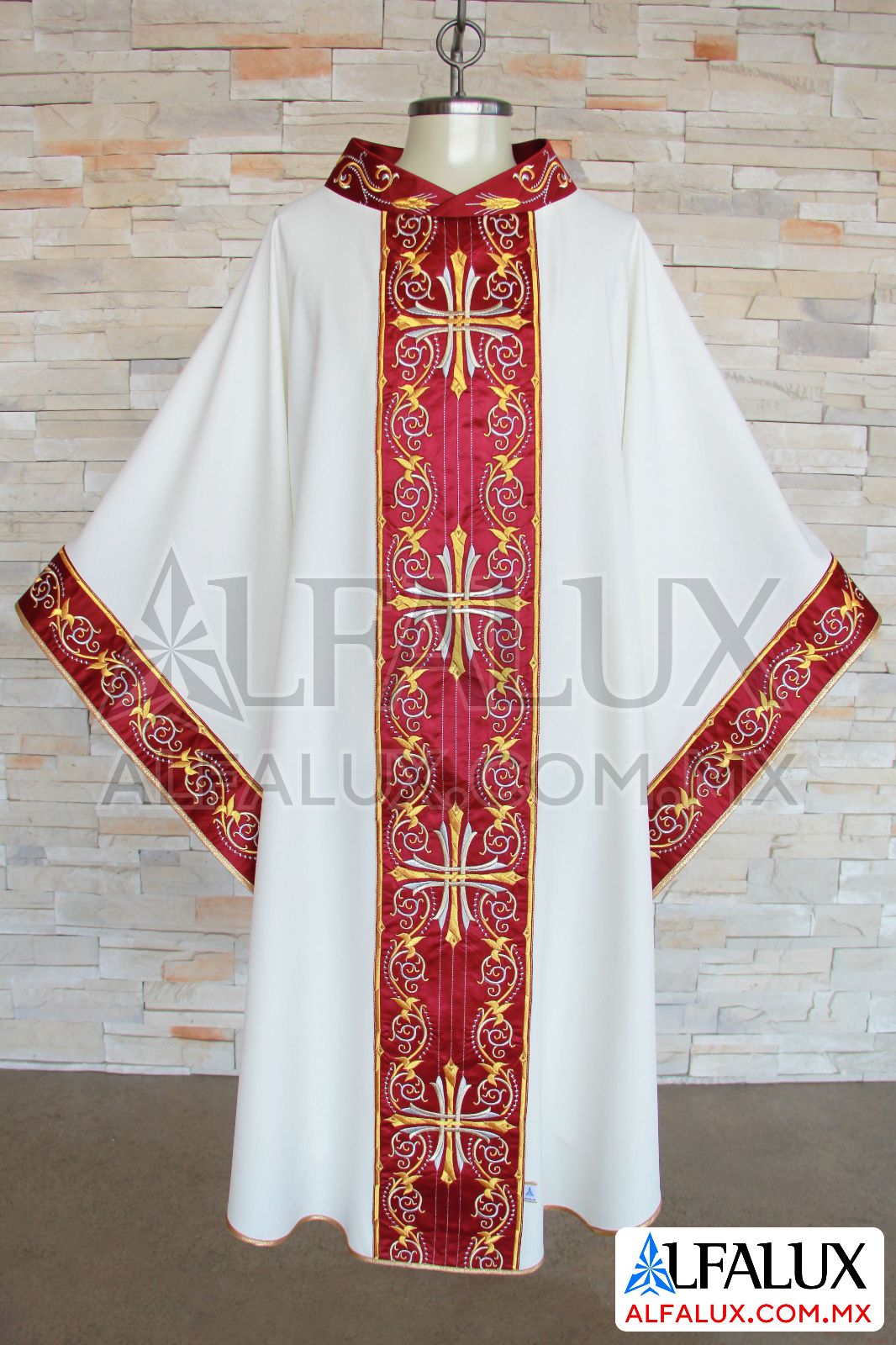 15 CARDENAL Blanco RojoQuem Laterales Cuello Bord CLLOBORD 95 (4)